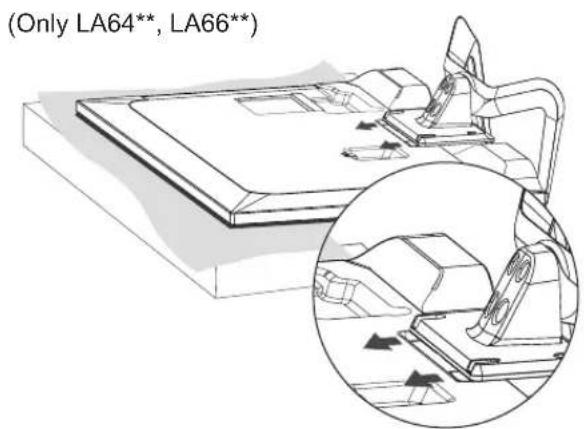 LG 32LA620S - Attaching the stand - 3