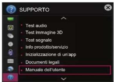 LG 55UF695V - UTILIZZO DELLA GUIDA UTENTE - 1
