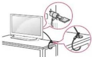 LG 49UF6809 - Utilizzo del sistema di sicurezza Kensington - 1