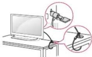 LG 49UF6809 - Utilisation du système de sécurité Kensington - 1