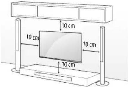 LG 49UF6809 - Nameščanje na steno - 1