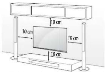 LG 65UF7769 - Montaje a pared - 1