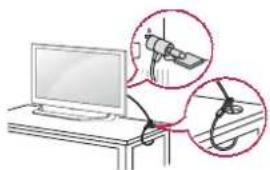 LG 65UF7769 - Χρήση του συστήματος ασφαλείας kensington - 2