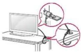 LG 65UF7769 - Het kensington-veiligheidssysteem gebruiken - 1