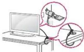 LG 65UF7769 - Uporaba varnostnega sistema kensington - 2