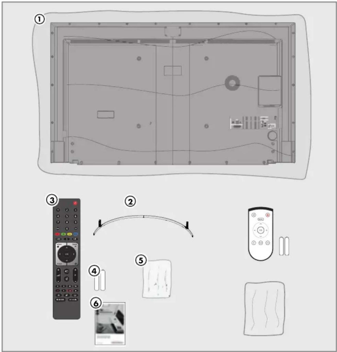 GRUNDIG Fine Arts 65 FLX 9591 SP Short - Contenu - 1