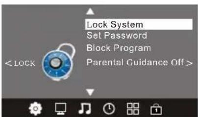 MPMAN 237 - LOCK MENU (menu verrouillage) - 1