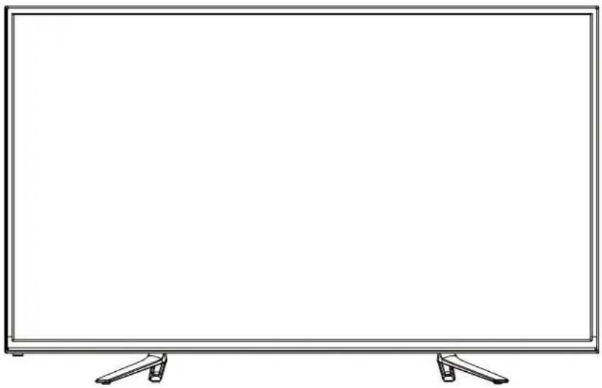 DENVER LED5568T2CS - TV à LED avec DVB-T2/S2/DVB-C - 1