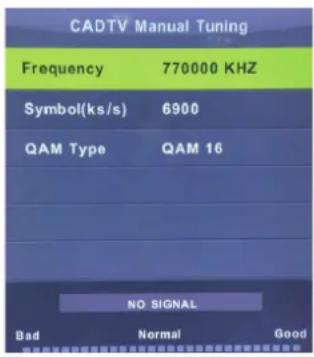 DENVER LED4066T2CS - Syntonisation manuelle DTV - 2