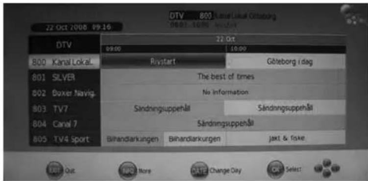 AKAI DLCE2452S4G - EPG (Seulement disponible en mode TNT) - 1