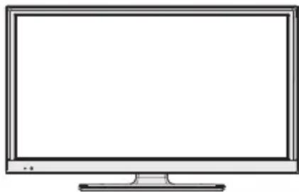 BRANDT B2420HD - Control Buttons on the TV - 1