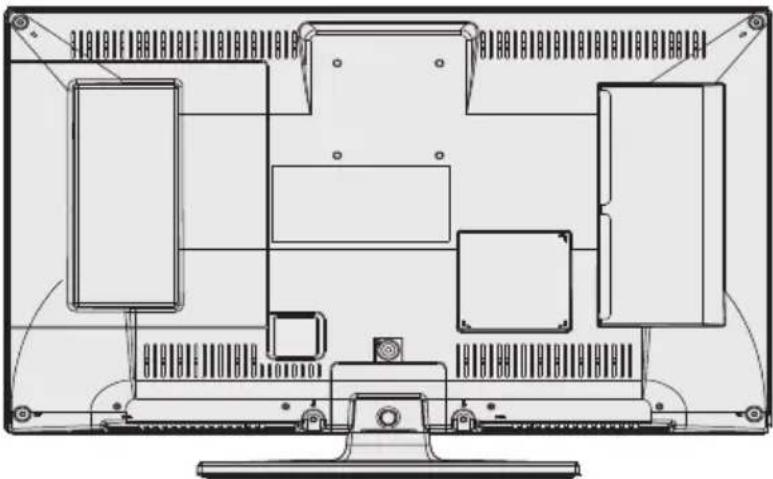 BRANDT B2420HD - Enlever le socle - 1
