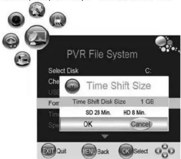 AKAI DLCE2451SK - Vérifier système fichiers PVR - 3