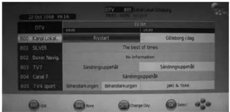 AKAI DLCE2451SK - EPG (Seulement disponible en mode TNT) - 1