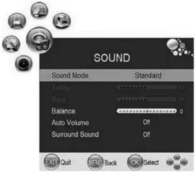 AKAI DLCE2251SW - Menu Son - 1