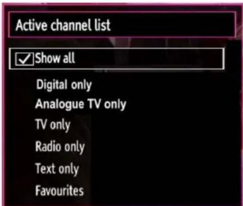 LENCO DVL2494 - Managing Stations: Sorting the Channel List - 1