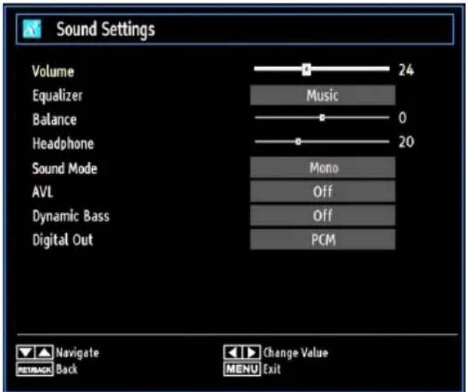 LENCO DVL2494 - Configuring Sound Settings - 1