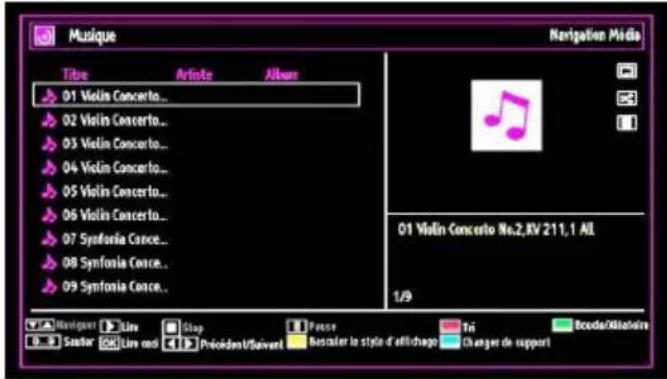 LENCO DVL2494 - Lire la musique via USB - 1