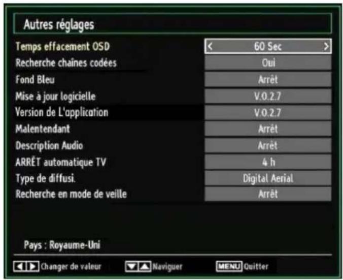 LENCO DVL2494 - Configuration des autres réglages - 1