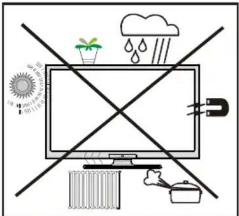 LENCO DVL2494 - Branchement à un système de distribution télévisé (TV Câblé etc.) avec tuner - 1