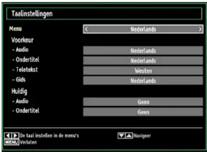 LENCO DVL2694 - Taalvoorkeuren configureren - 1