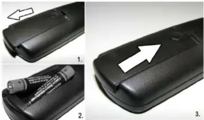 LENCO DVL2694 - Inserting Batteries - 1