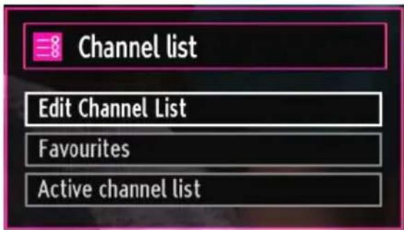 LENCO DVL2694 - Managing Stations: Channel List - 1