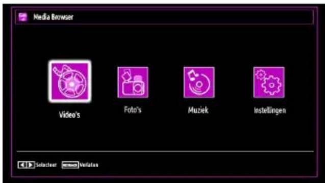 LENCO DVL2694 - Media afspelen met media browser - 1