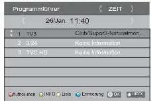 HAIER LE50M600SF - 7.EPG-Menu (Elektronische Programmzeitschrift) - 1