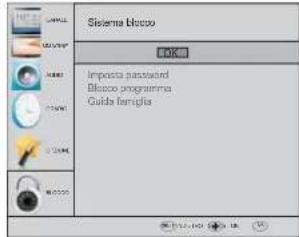 HAIER LE50M600SF - Menu blocco - 1