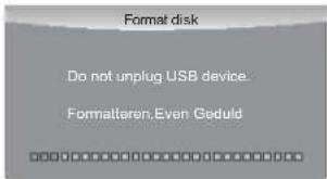 HAIER LE50M600SF - Formatteren: - 4