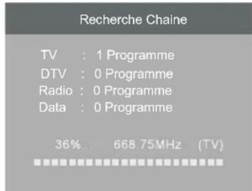 HAIER LE50M600SF - 1.2) Recherche automatique (DVB-C) - 4