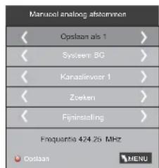 HAIER LE50M600SF - 4) ATV handmatig afstemmen: - 1