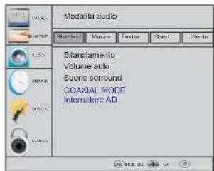 HAIER LE50M600SF - Menu audio - 1