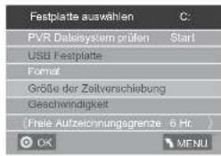 HAIER LE50M600SF - 1.Vorbereitung der Aufnahme - 2