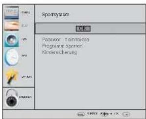 HAIER LE50M600SF - 6.SPERRMENU - 1