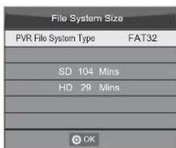 HAIER LE50M600SF - Formatteren: - 2