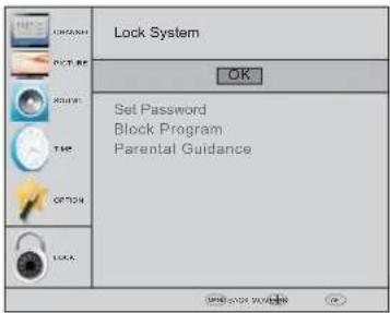 HAIER LE50M600SF - LOCK MENU - 1