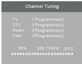 HAIER LE50M600SF - 1)Auto Tuning (DVB-T) - 5