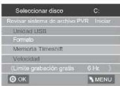 HAIER LE50M600SF - Función PVR - 2