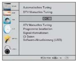 HAIER LE50M600SF - 2.1) DTV Manueller Kanalsuchlauf (DVB-T) - 1
