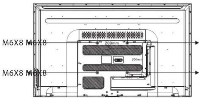 HAIER LE50M600SF - WALL MOUNTING INSTALLATION GUIDELINES - 3