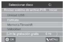 HAIER LE50M600SF - Apagado automatico - 2