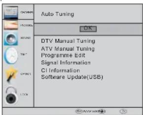 HAIER LE50M600SF - 1)Auto Tuning (DVB-T) - 1