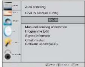 HAIER LE40M600SF - 2.2)DTV handmatig afstemmen (DVB-C) - 1