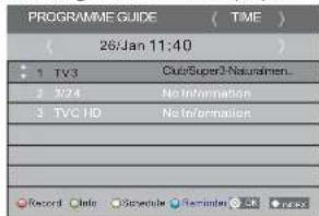 HAIER LE40M600SF - 7.EPG Menu(Electronic Program Guide). - 1