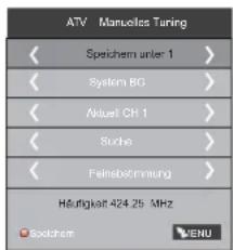 HAIER LE40M600SF - 4) ATV Manueller Kanalsuchlauf: - 1