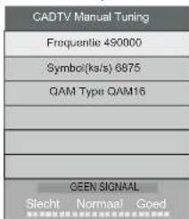 HAIER LE40M600SF - 2.2)DTV handmatig afstemmen (DVB-C) - 2