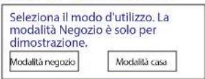 HAIER LE40M600SF - Modalità CASA o NEGOZIO - 1