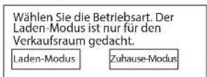 HAIER LE40M600SF - Zuhause-Modus oder Laden-Modus - 1